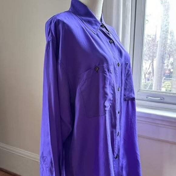 The Cabbagetown Silk Shirt - Picture 2 of 3